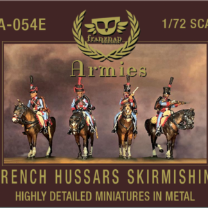 French hussars, skirmishing