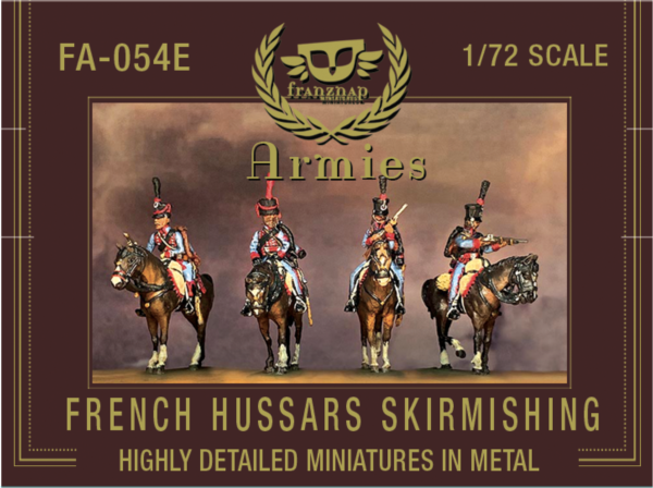 French hussars, skirmishing